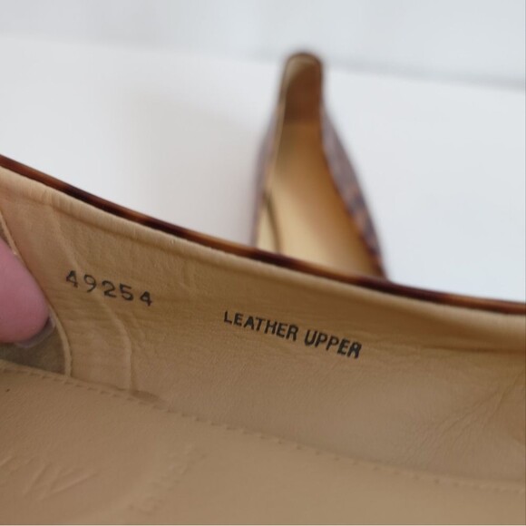 J.crew Patent Leather Leopard Print Ballet Flats Ballerina - Picture 12 of 16